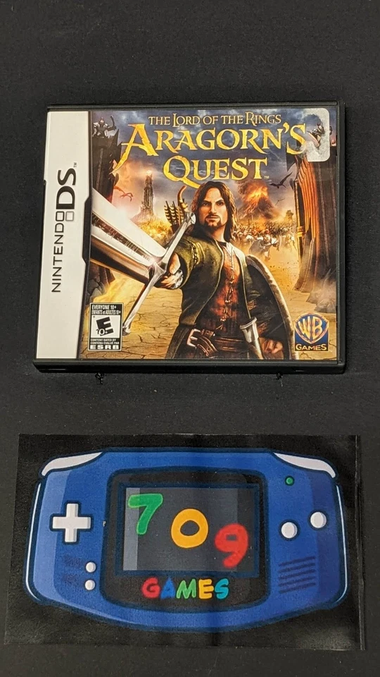Lord of the Rings: Aragorn's Quest (Nintendo DS, 2010) 3DS Foto 1 de 1