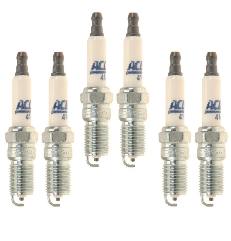 Set Of 6 Spark Plugs AcDelco For Oldsmobile Bravada GMC Savana 2500 Chevy S10 V6 Foto 1 de 1