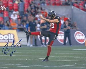 Richie Leone Signed 8x10 Photo Ottawa RedBlacks Autographed COA - Bild 1 von 1