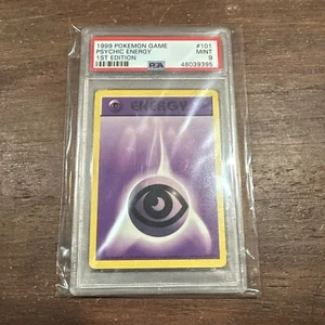 1999 Pokemon Game Psychic Energy 1st Edition #101 PSA 9 - Picture 1 of 2