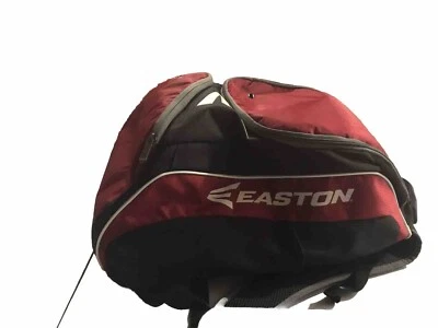 Easton Juvenil Béisbol Softbol Bate Bolso Mochila Rojo Negro Foto 1 de 4