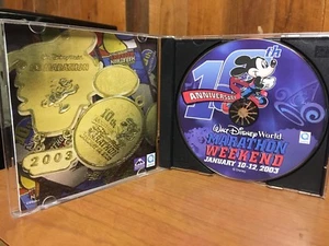 Disney World Marathon Weekend Commemorative 10 Anniversary CD - Picture 1 of 3