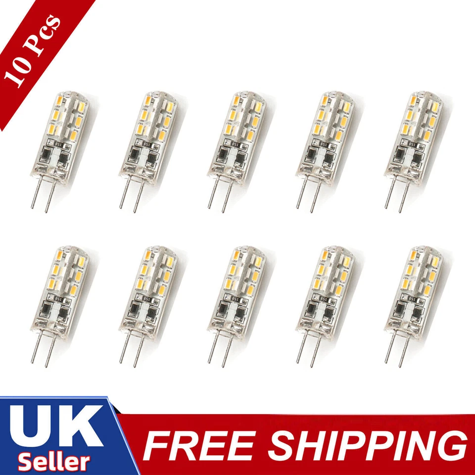 10X G4 LED Bulb 3W 220V SMD Chip Light Lamp Cool White Capsule24 Leds DIY BI PIN - Image 1 of 4