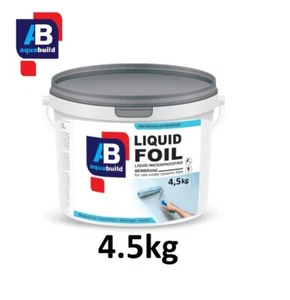 4,5 kg wasserdichte Tankfolie Feuchtraumdichtung Dusche AQUA BUILD Flüssigfolie - Bild 1 von 4