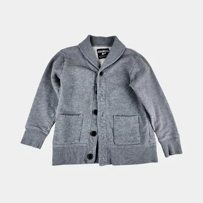 Oshkosh Gray Shawl Collar Cardigan - Image 1 of 4
