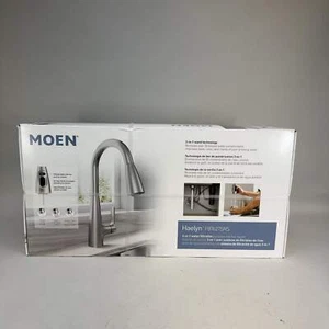 Moen Haelyn F87627SRS Spot Resist Stainless 1-Handle Residential Filtered Faucet - Picture 1 of 1