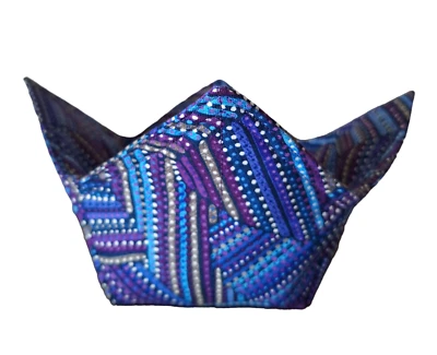 Acogedor tazón de sopa reversible 100 % algodón para microondas Foto 1 de 3