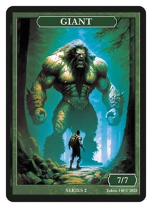 Giant Token  Givememana Tokens Series 2 Magic the Gathering  MTG - Picture 1 of 2
