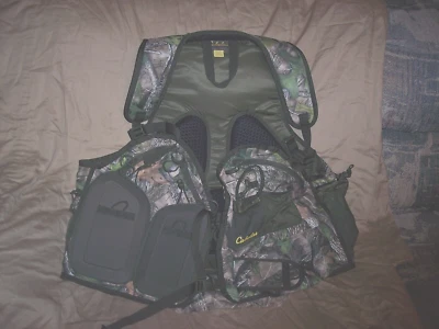 Camo Turkey Vest Turkey Hunting Vest True Timber Camo Vest Camo Bird Game Bag - Image 1 of 4