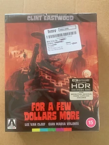 For a Few Dollars More Limited Edition 4K UHD Blu-ray Arrow Video Exclusive - Picture 1 of 4