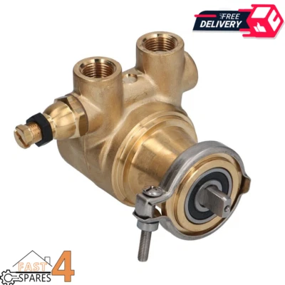 3/8" ROTOFLOW COFFEE MACHINE WATER PUMP HEAD ROTARY VANE 200 LPH PN PA204 - Image 1 of 3