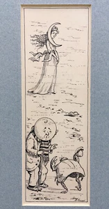 Harry B Neilson PUBLISHED Pen & Ink Our Boys Best of All 1935 Bandy Legs Lobster - Picture 1 of 7