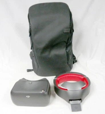 DJI Racing Edition Virtual Reality Immersive Drone Goggles Headset w/ Backpack - Image 1 of 4