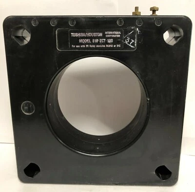 东芝/休斯顿 810 ZCT 100 地面故障继电器电流变压器 #12482 — 第 1/4 张图片