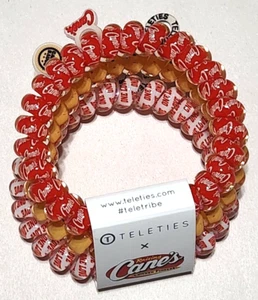 Corbatas para el cabello Raising Cane's x Teleties 3 bandas grandes para el cabello - Imagen 1 de 2