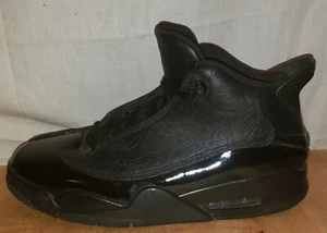 Nike Air Jordan Dub Zero 311046-003 Triple Black Men’s Size 8 - Picture 1 of 13