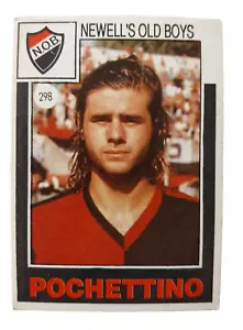 1992 Ultra Figus Mauricio Pochettino Rookie Newell's Old Boys Argentina Card RC - Picture 1 of 5