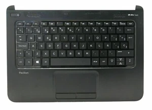 Español Spanish Palmrest with keyboard HP PAVILION TOUCHSMART 11-E /HP436-SP-P - Picture 1 of 2