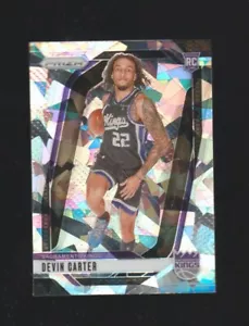Devin Carter 2024-25 Prizm Basketball RC Ice Prizm Sacramento Kings - Picture 1 of 2
