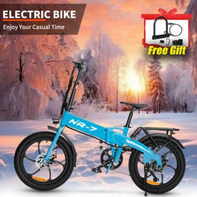 NR-7 E-Bike 20" Electric Bike Folding 850W City Bicycle -Commuter Ebike 2025 - Image 1 of 4