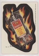 1985 Topps Wacky Packages Hottest Coal Cakes #9 6f8
