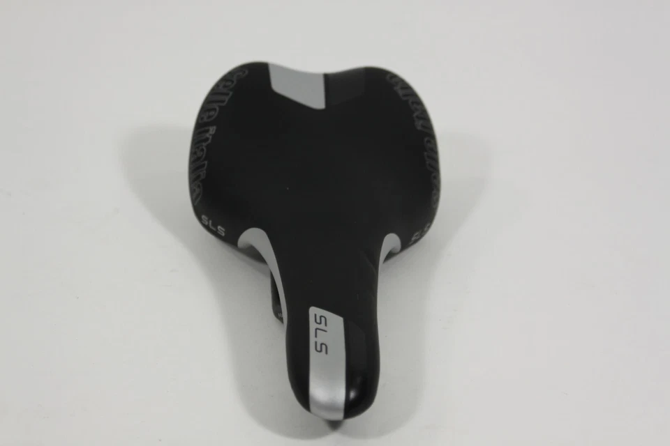 Sillín Selle Italia SLS para hombre rieles de manganeso negro 128 x 280 mm 228 g 896908 Foto 1 de 2
