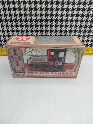Ertl Texaco  1910 Mack Tanker Truck Series  DieCast Metal Bank Collector F122 - Image 1 of 4