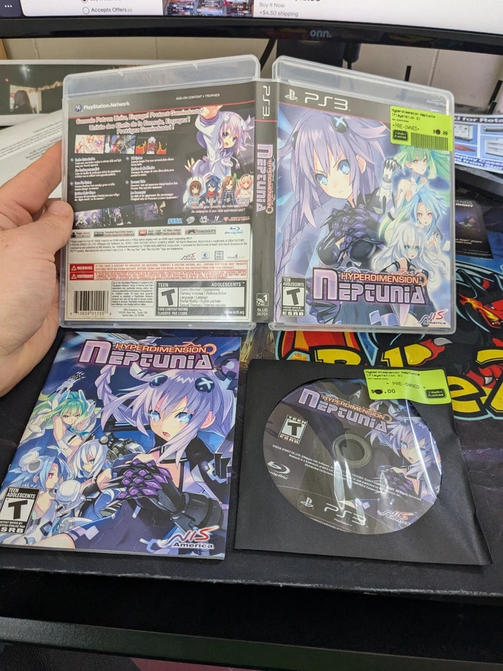 A5 Hyperdimension Neptunia MK2. (PS3 2013) Completo CIB con Manual Foto 1 de 1