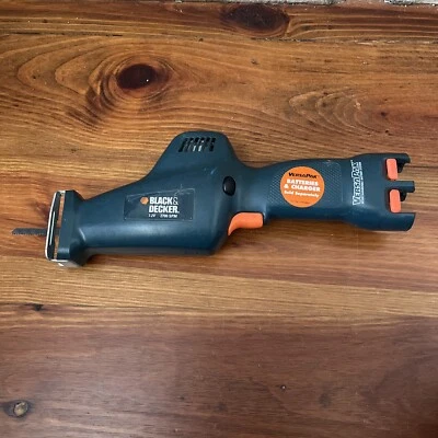 Black & Decker VP650 VersaPak Reciprocating Saw 7.2V Jig Saw Tool Blade Tested  - Image 1 of 4