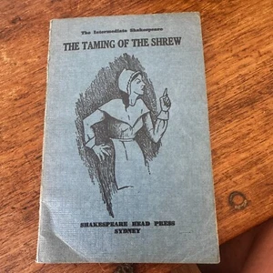 VINTAGE THE INTERMEDIATE SHAKESPEARE THE TAMING OF THE SHREW PAPERBACK  - 1961 - Picture 1 of 10