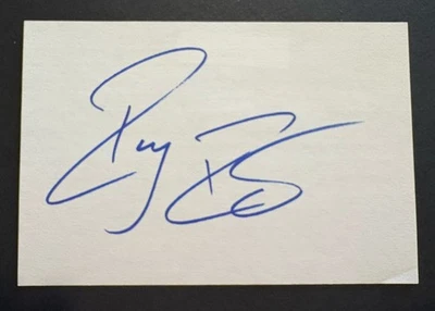 ROGER FEDERER Signed / Autographed Index Card w/ COA 🎾 Tennis Great - Image 1 of 2