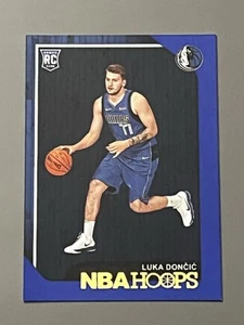 2018-19 Panini NBA Hoops LUKA DONCIC BLUE PARALLEL SP #268 Rookie Card RC ๐ฅ๐ฅ - Picture 1 of 3