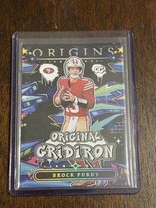 2025 Panini Origins Football Original Gridiron Brock Purdy - Bild 1 von 3