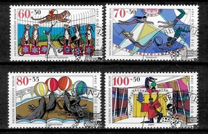 Berlin Germany Stamps 1989 ☀ Youth Welfare - Circus ☀ MNH / CTO - Picture 1 of 1
