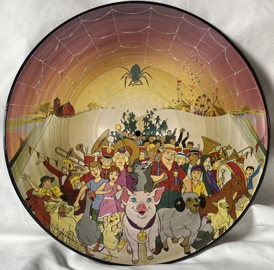 Charlotte’s Web PictureDisc 1973 MCA MCAP‑13302 w/Info Card  Sample Copy Sticker - Image 1 of 4