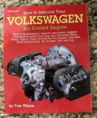 Vintage 1987  How to Rebuild Your Volkswagen Air-Cooled Engine by Tom Wilson - Image 1 of 4