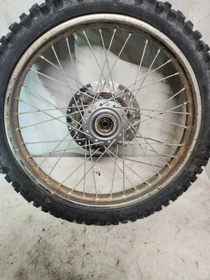 Radios de buje de llanta delantera Yamaha RT180 RT 180 97 OEM 21" Foto 1 de 4