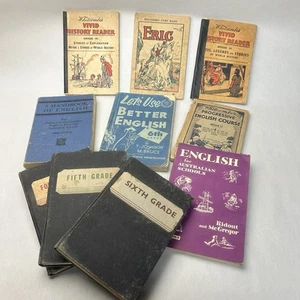 Vintage Teaching Resources Primary School Readers Journal Scrapbooks - Foto 1 di 24