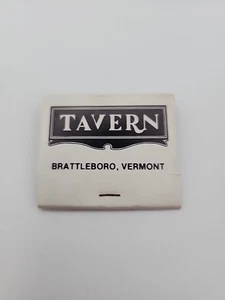 Vintage Full Matchbook - Tavern Restaurant - Brattleboro, Vermont - Bild 1 von 4