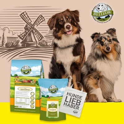 Bellfor Hundefutter Trocken Soft Snack Lamm Australian Shepherd Futter Sparpaket - Bild 1 von 4