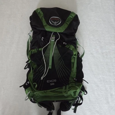 Рюкзак Osprey Exos 48 зеленый/черный, размер средний - Изображение 1 из 4