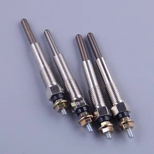 4x Glow Plug Fit For Isuzu C240 C190 C201 C221 4BA1 D500 4FA1 Diesel Engine jd - Picture 1 of 4