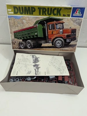 DAF 2800 DUMP TRUCK Italeri 781 1/24 VINTAGE KIT - Immagine 1 di 4