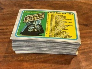 1980 Topps Empire Strikes Back Series 2 Complete Set 199 -264 MINT NMT - Picture 1 of 8