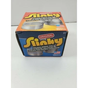 ORIGINAL SLINKY Walking Spring Toy 100 - Made in USA - Alex Brands - Picture 1 of 3