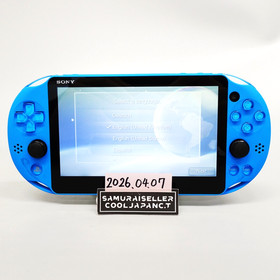 Sony Playstation PS Vita Aqua Blue PCH-2000 ZA23 Console Only PSV Slim Used