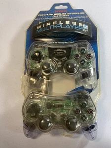 Nyko 2 Wireless Controllers & Receiver for PlayStation 2 PS2 80585 - Picture 1 of 9