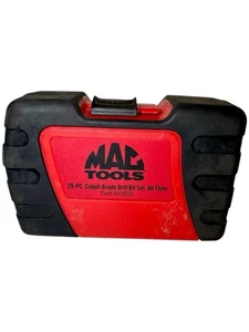 MAC TOOLS # 6429DSA 29 PIECE COBALT DRILL BIT SET REPLACEMENT CASE NO DRILL BITS - Picture 1 of 3