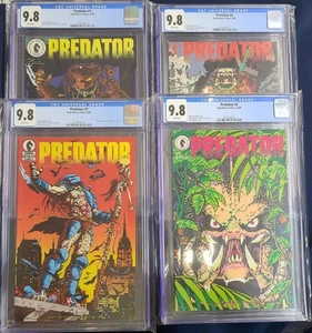 PREDATOR 1989 Dark Horse 1st Appearance Complete #1 2 3 4 All CGC 9.8 - Picture 1 of 1