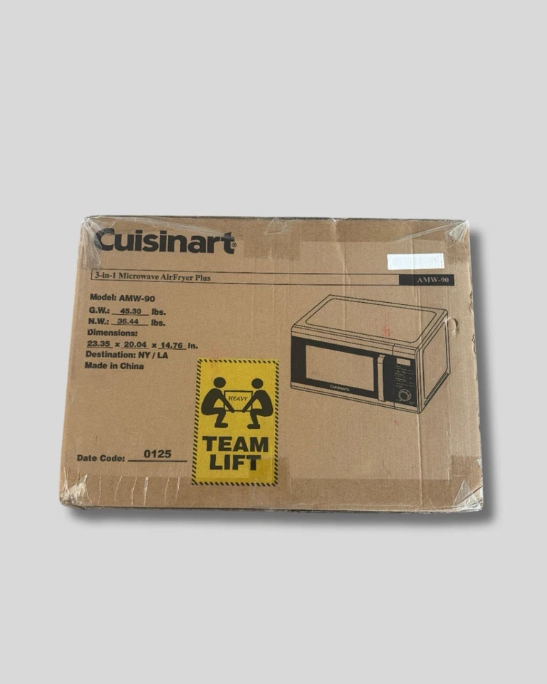 Freidora de aire microondas 3 en 1 Cuisinart AMW-90 Modelo: AMW-90 Foto 1 de 1